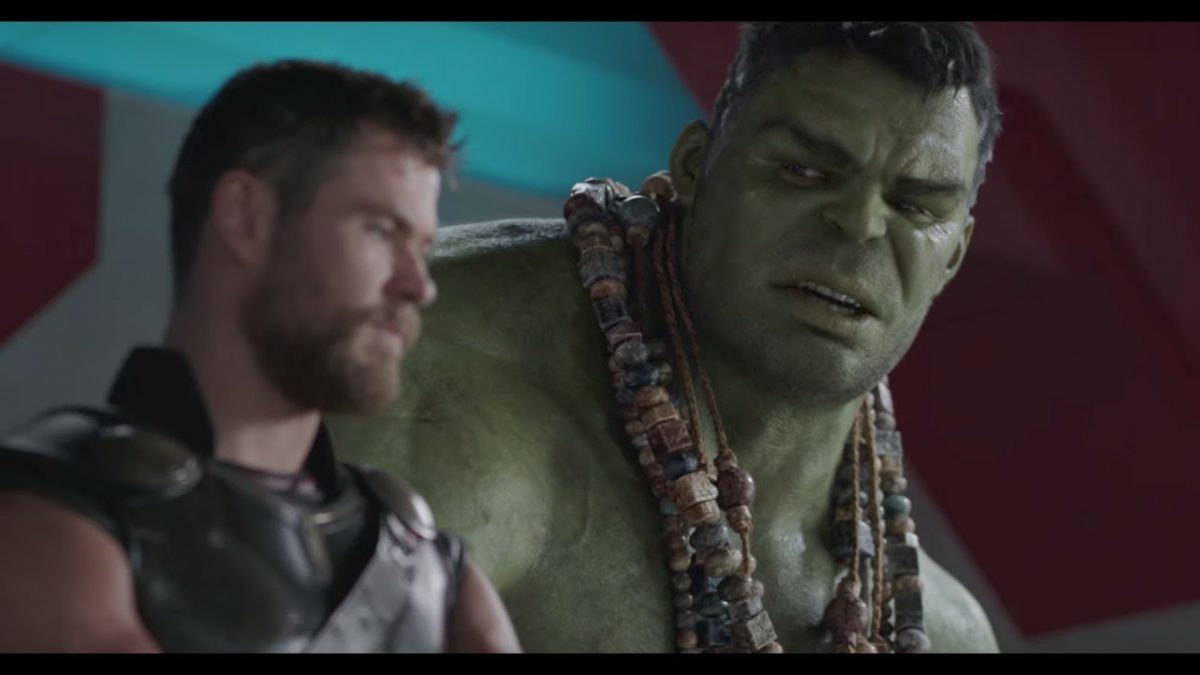 Thor and Hulk talking