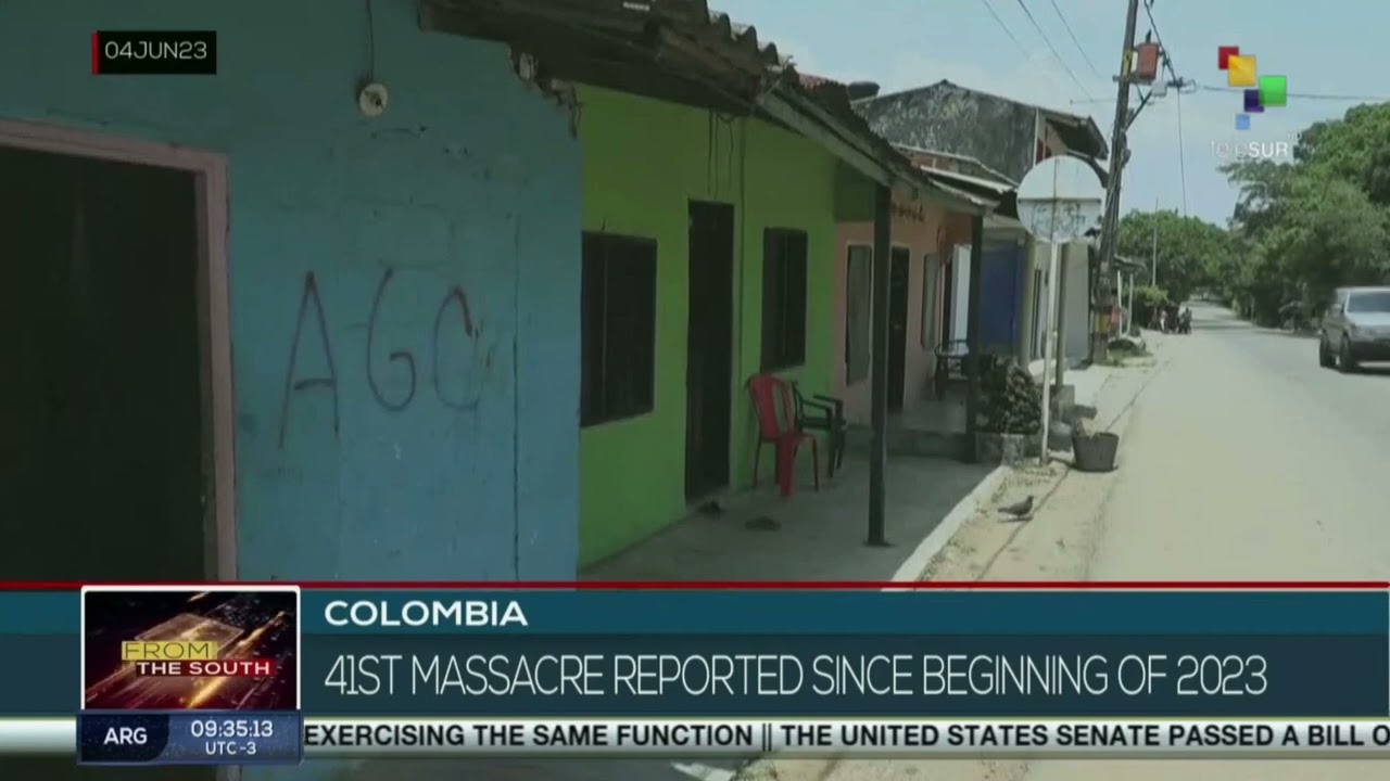 New Massacre Reported In San Jose Del Guaviare Colombia