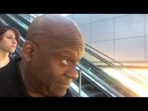 at ohare airport walking from b