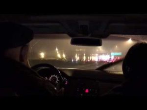 to ohare airport on foggy tuesda