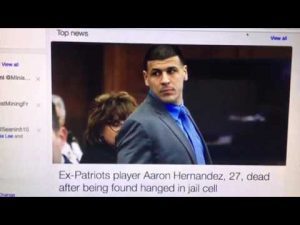 aaron hernandez found dead in ja