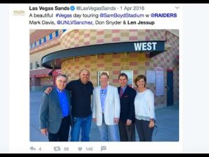 mark davis planned las vegas nfl