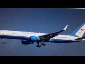 president trump using boeing c 3 1