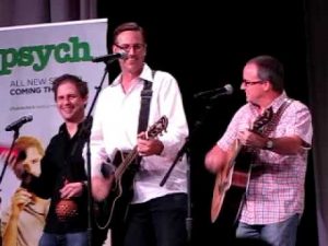 psych cast sings theme song at s