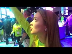 intel ces 2017 booth intel sport