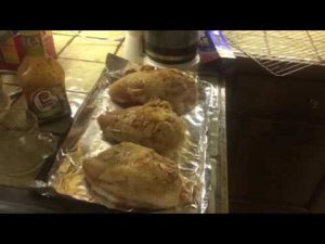 mom makes oven baked chicken par 3