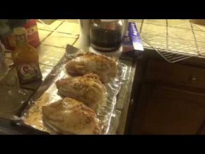 mom makes oven baked chicken par