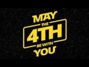 may the 4th be with you on this 1