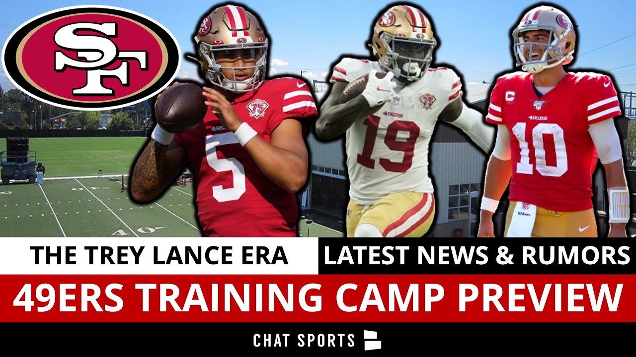 49ers Training Camp Preview: Trey Lance Rumors, Kyle Shanahan Thanks Jimmy G, Deebo Samuel Contract