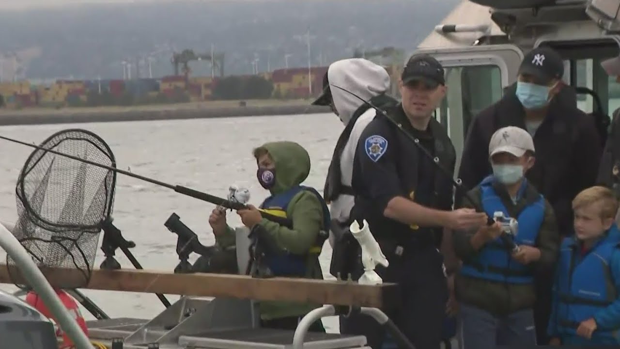 Alameda Police Launch ‘casting With Cops’ Fishing Program For Children