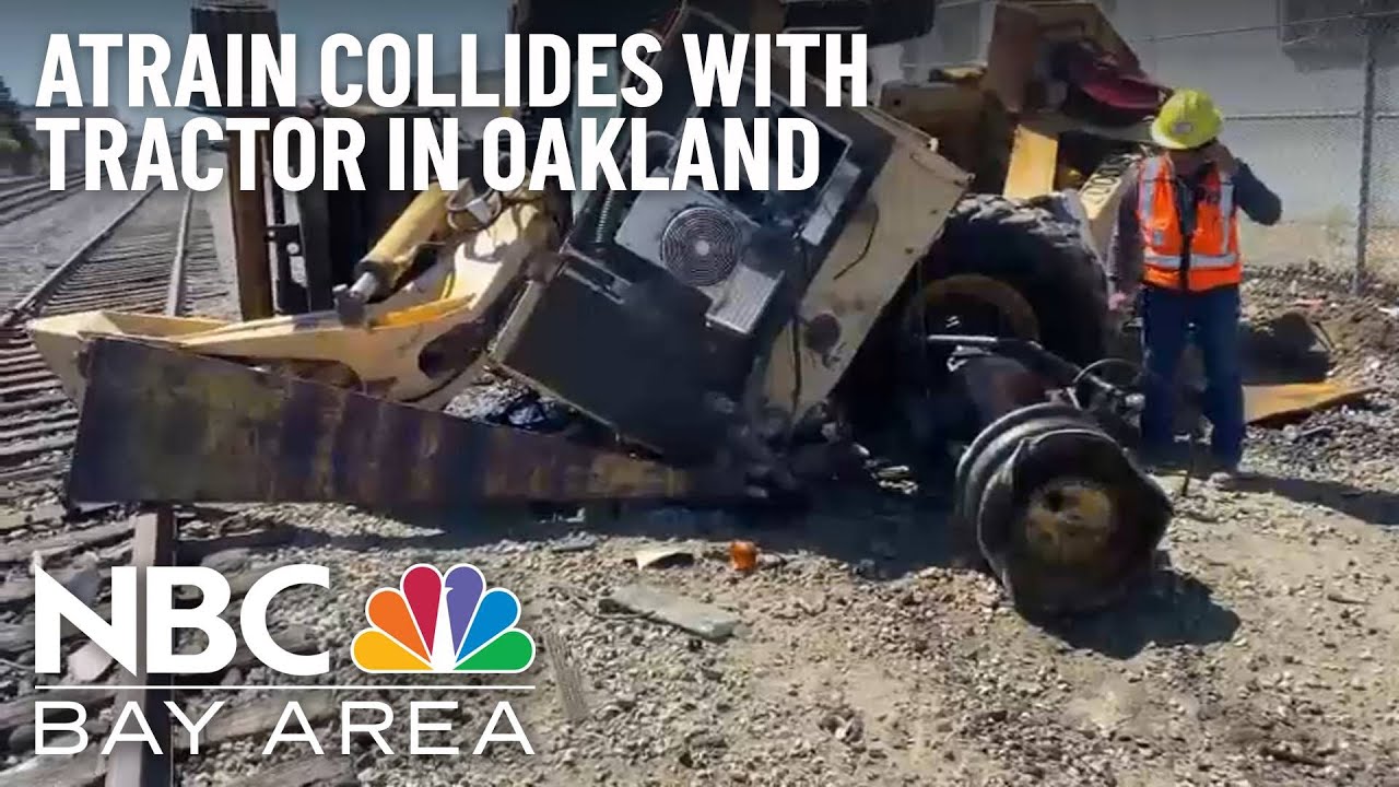 Amtrak Train Crash Leaves 2 Injured In Oakland