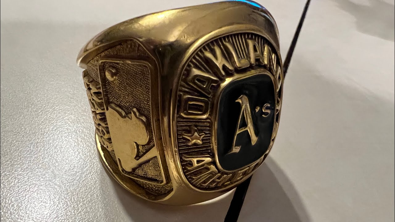 Andy Dolich Sends Oakland A’s Replica Championship Ring To Zennie Abraham Of Zennie62media, Inc