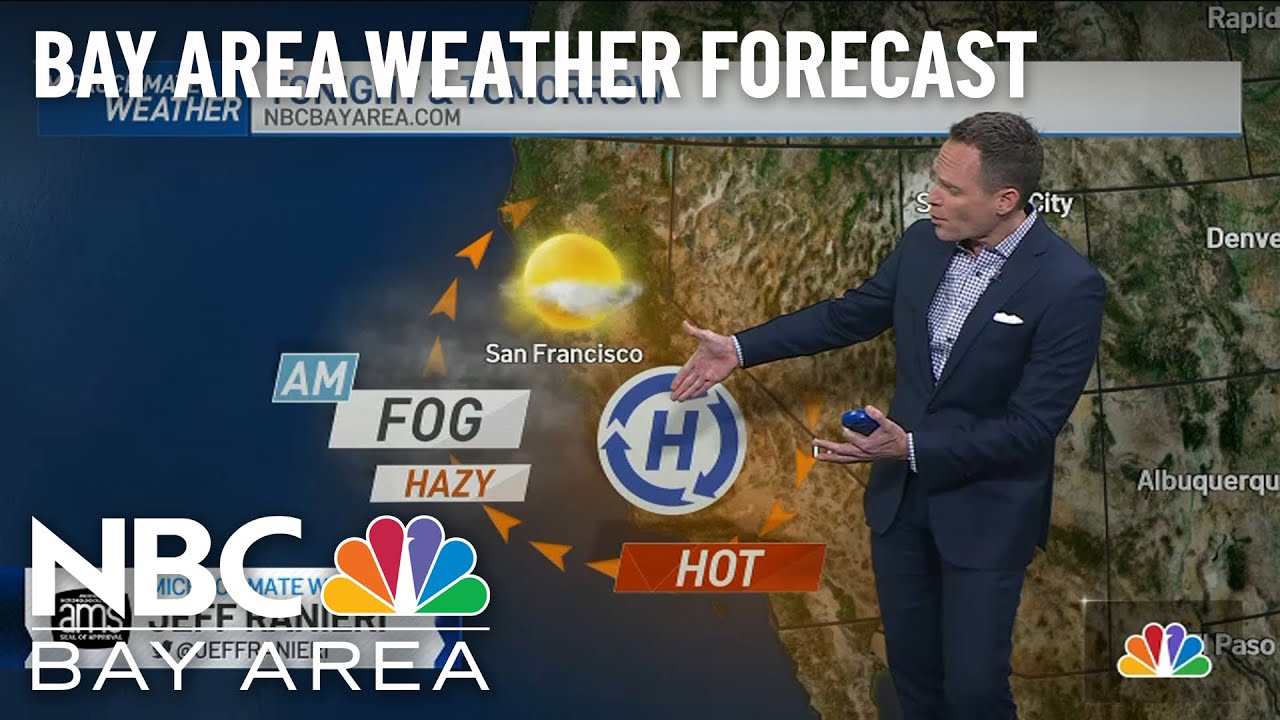 Bay Area Forecast: 60s To 90s And When Thunderstorm Chances Increase