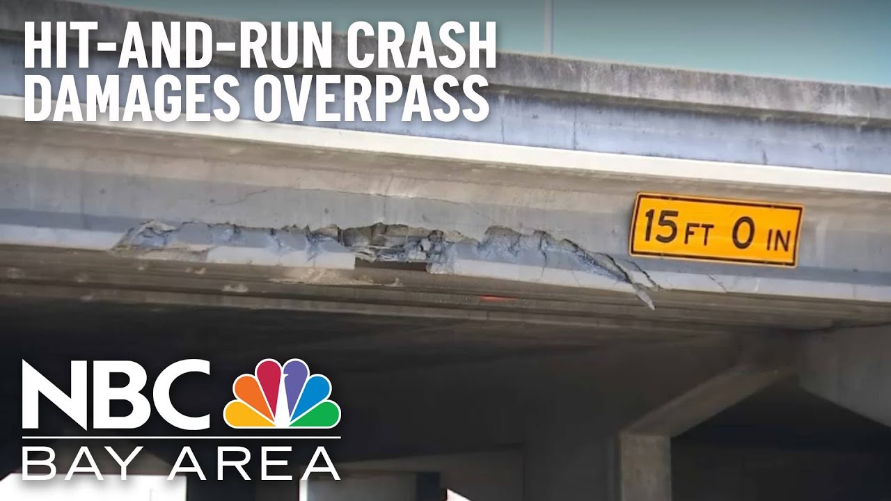 Berkeley Overpass Damaged Following Hit And Run Collision Involving Big Rig: Chp