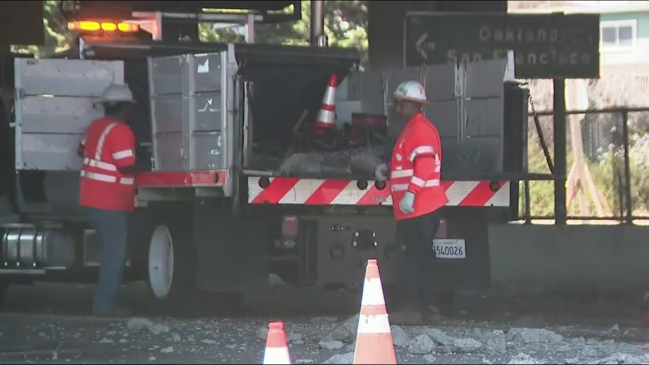 Big Rig Collides With Gilman Overpass, Causing Concrete To Fall On Berkeley Road