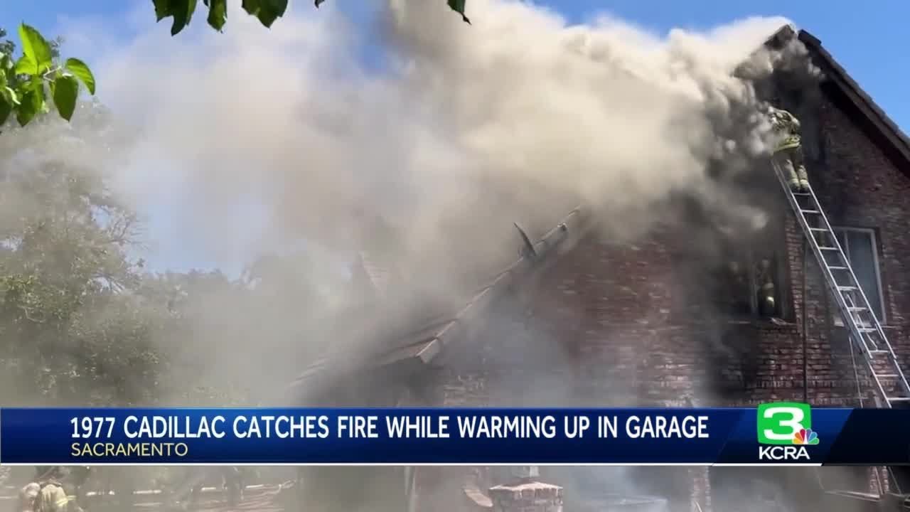 Cadillac Sparks Garage Fire That Spread To House North Of Carmichael