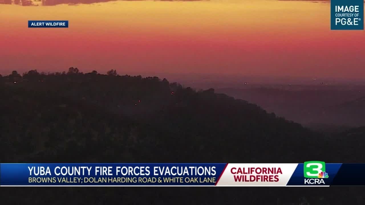 Crews Halt Spread Of Yuba County Fire That Prompted Evacuations