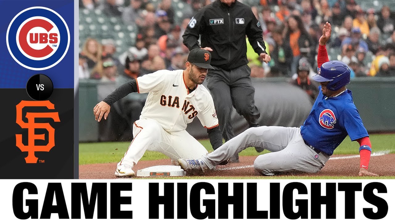 Cubs Vs. Giants Game Highlights (7/28/22) | Mlb Highlights