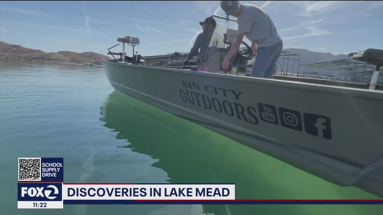 Father, Son Duo Getting Fame For Their Lake Mead Drought Discoveries