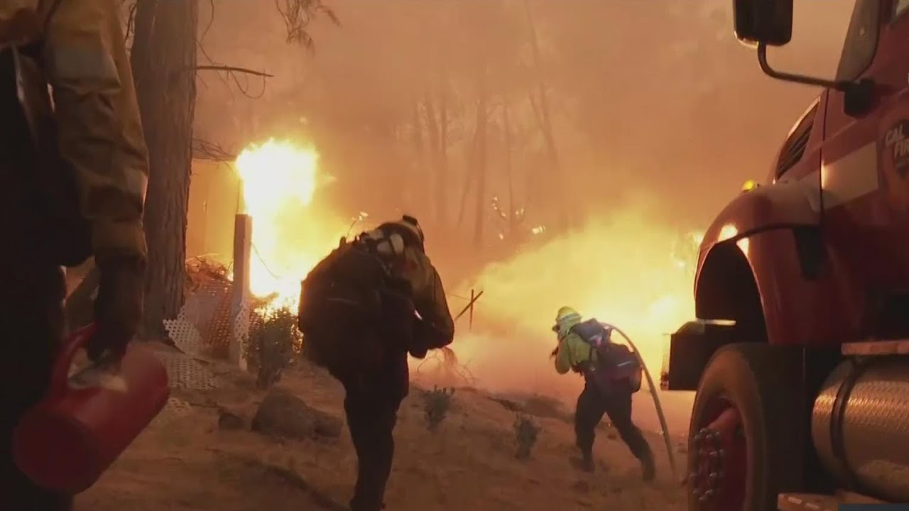 Favorable Weather Conditions Help Crews Battling 17,000 Acre Oak Fire