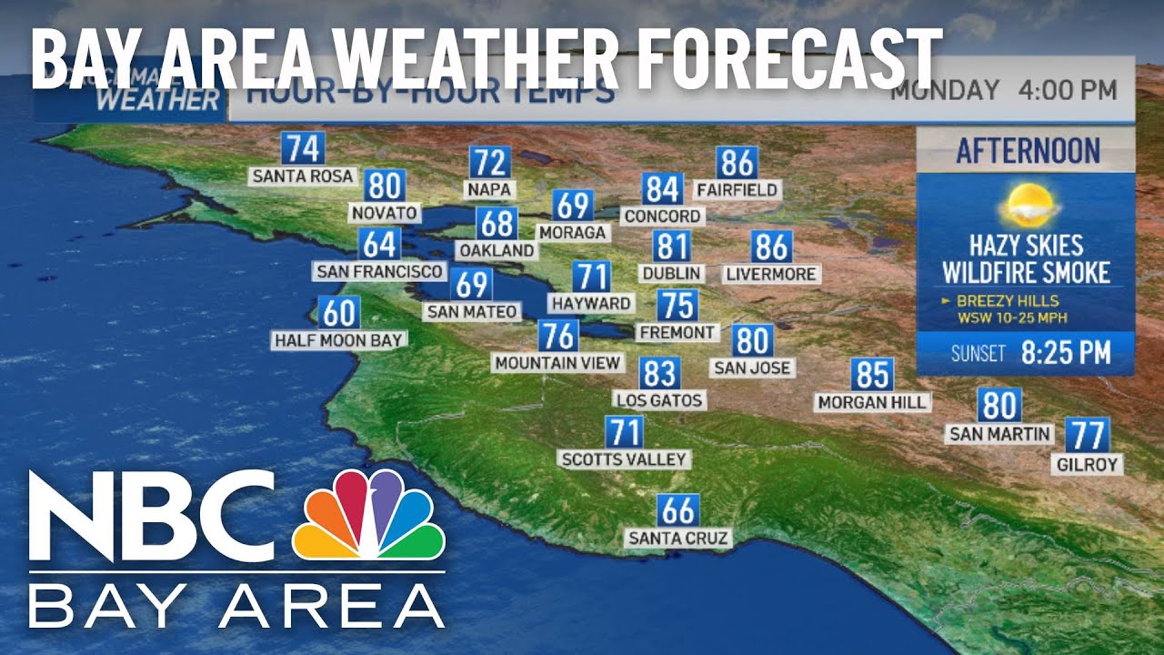 Forecast: Hazy Skies From Wildfire Smoke