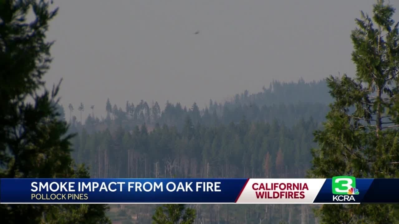 Here’s The Smoke Impact From The Oak Fire