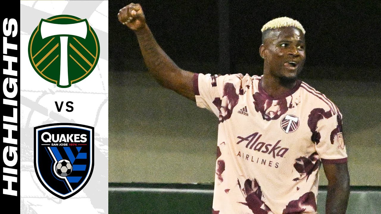 Highlights: Portland Timbers Vs. San Jose Earthquakes | July 23, 2022