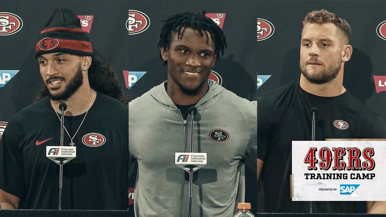 Hufanga, Ward, Bosa Talk High Level Of Competition At Training Camp | 49ers