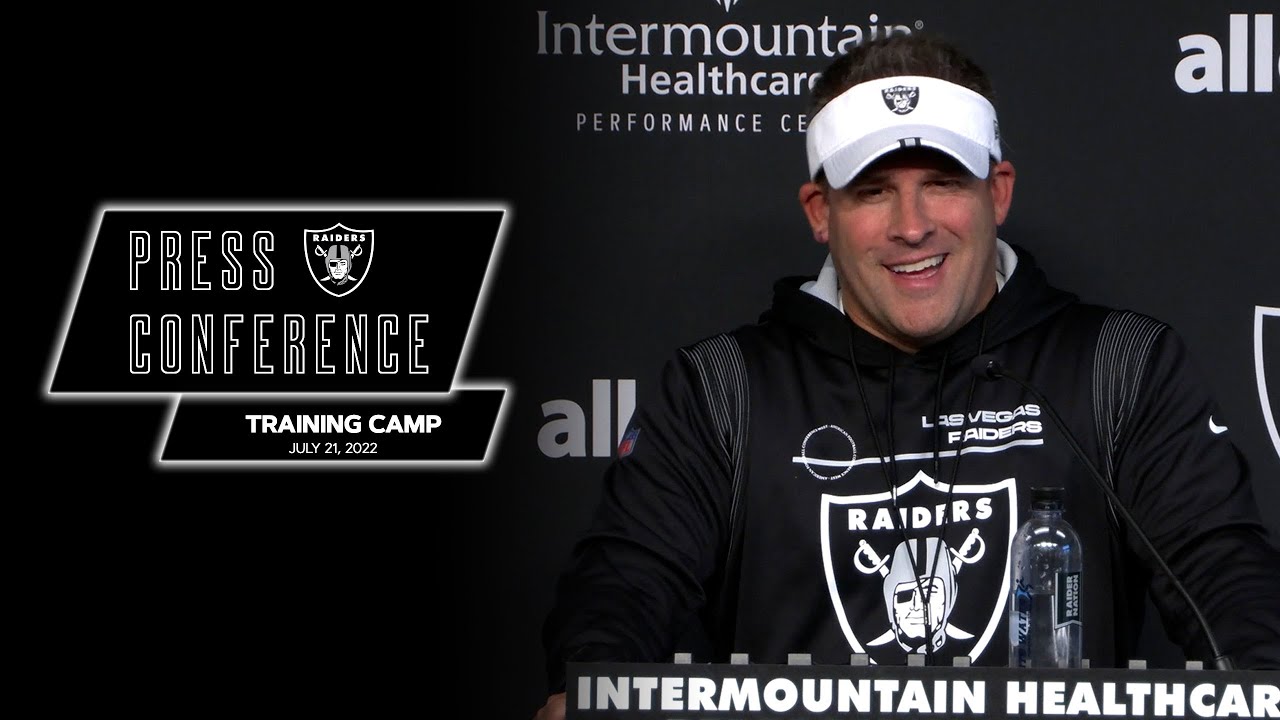 Josh Mcdaniels On Start Of 2022 Training Camp: ‘eager To Get To Work’ | Raiders | Nfl