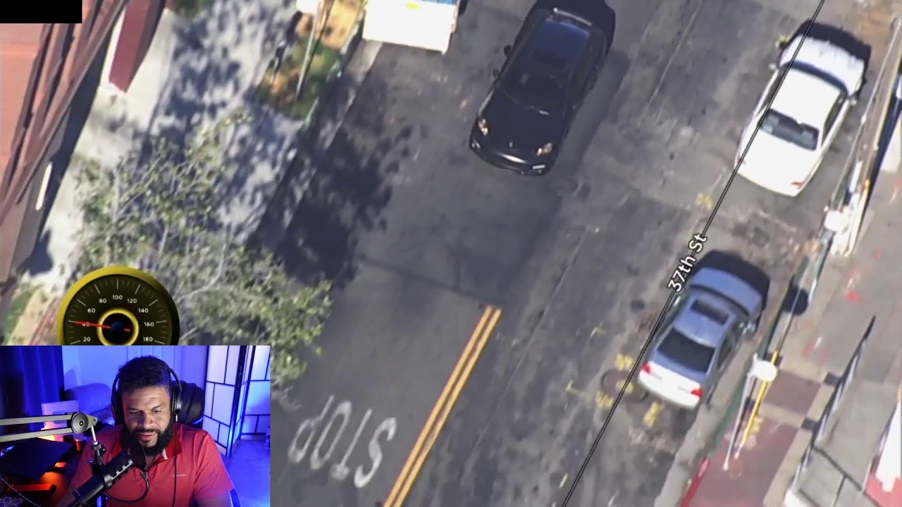 Live: Driver Leads Police On High Speed Chase Through Oakland