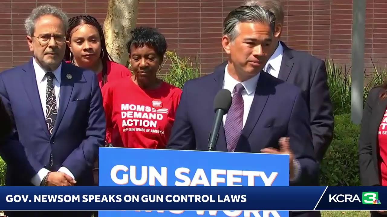 Live | Gov. Newsom Is Speaking In La County About New Legislation Strengthening Gun Safety Laws