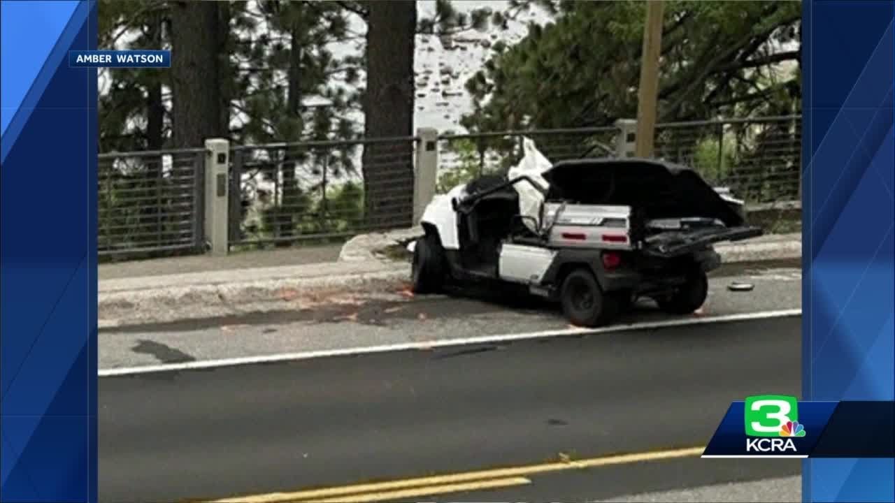 Man Driving Golf Cart Dies After Being Struck By Vehicle In Tahoe City, Chp Says