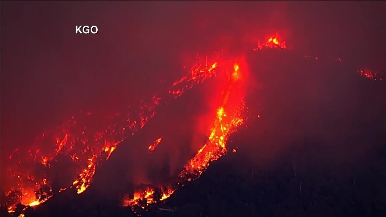 More Charred Landscape From Oak Fire