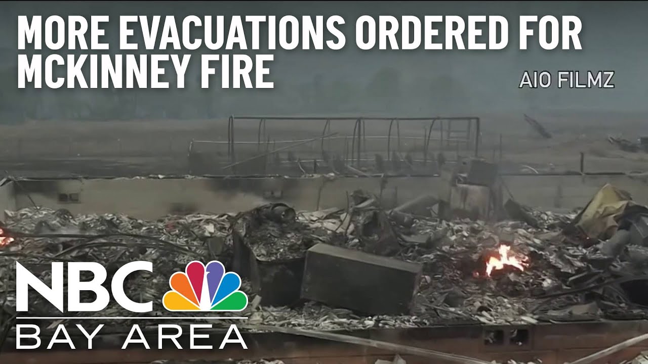 More Evacuations Ordered For Mckinney Fire Near California Oregon Border