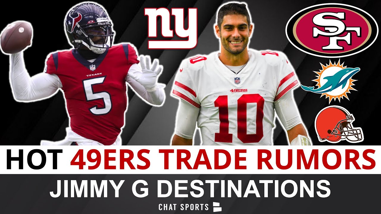 New 49ers Trade Rumors: Jimmy G To Giants For Tyrod Taylor? Dolphins, Mike Mcdaniel Want Garoppolo?