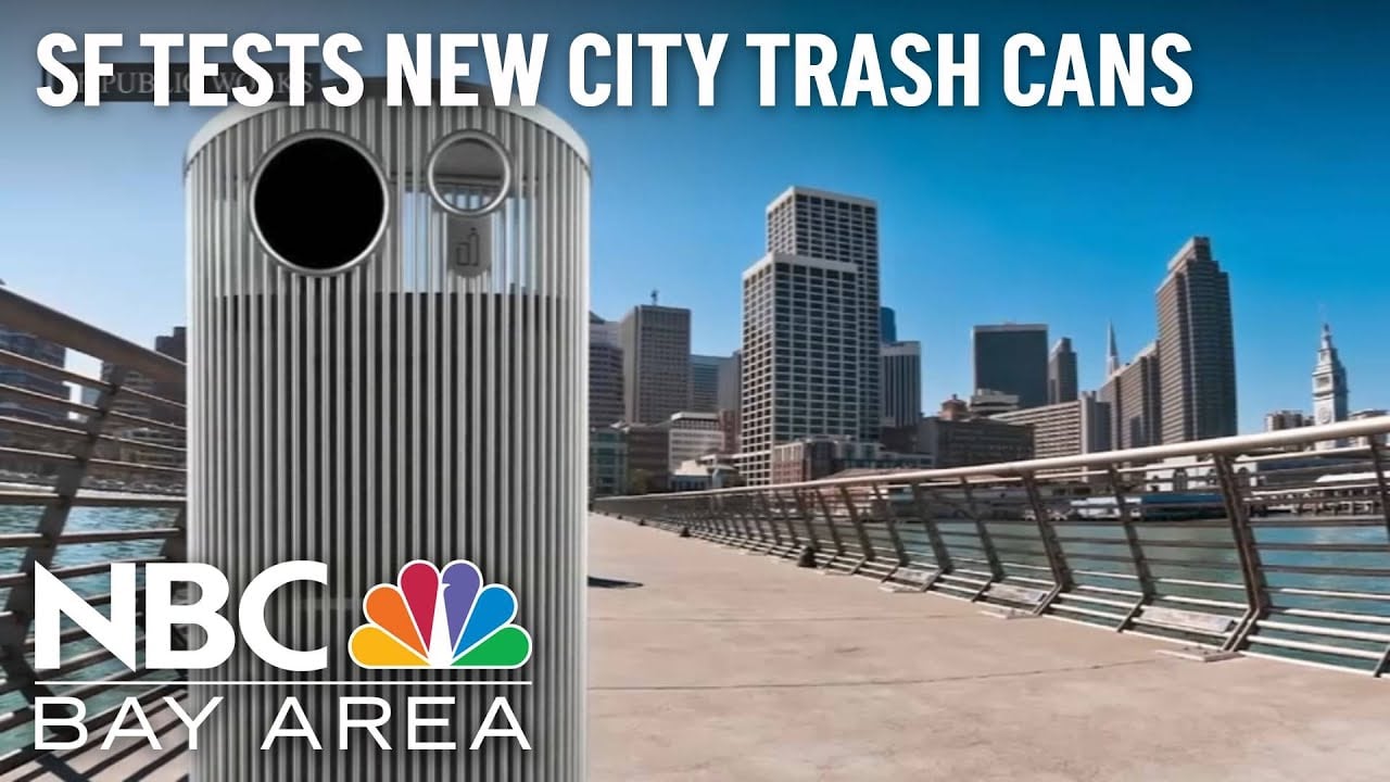 New Trash Can Prototypes Placed Around Sf For Testing, Public Feedback