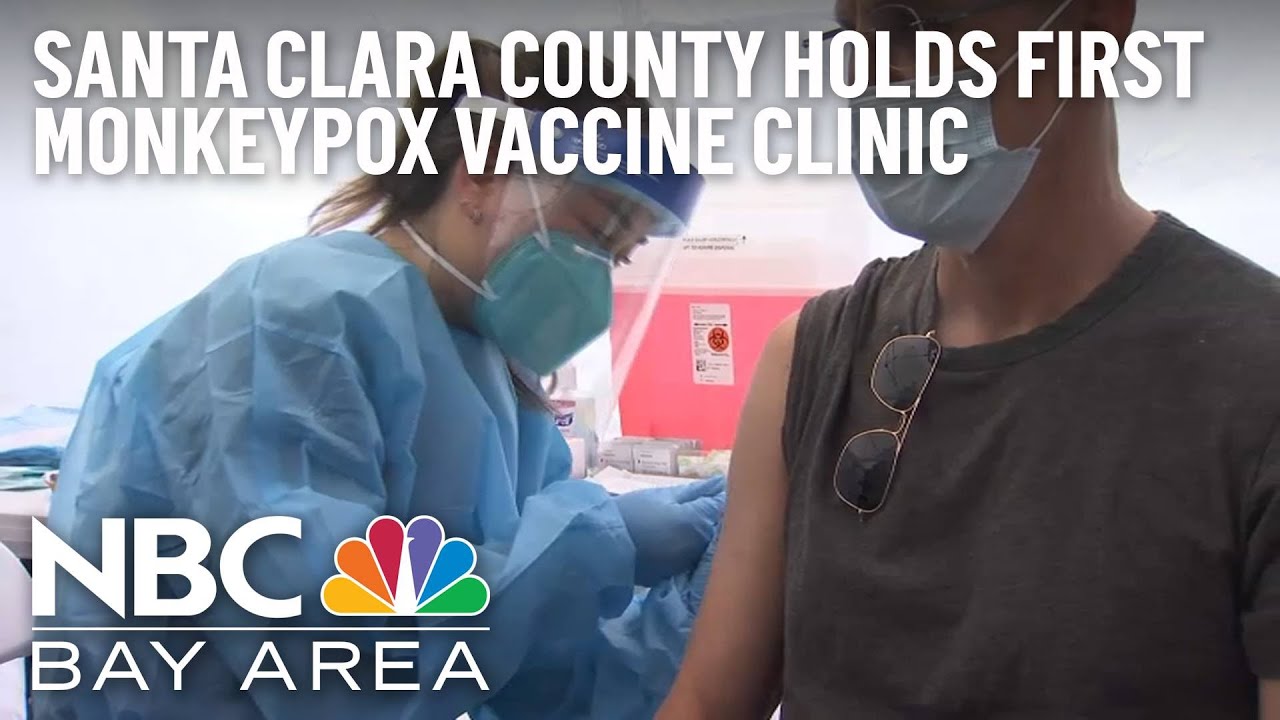 People Line Up For Their Shot At Santa Clara County’s First Monkeypox Vaccine Clinic