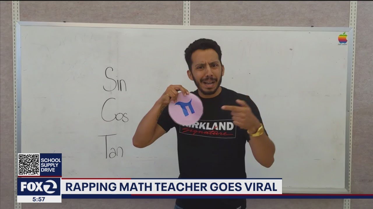 Rapping East Bay Math Teacher Goes Viral