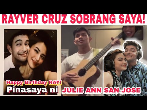 Rayver Cruz Pinasaya Ni Julie Ann San Jose Sa Kanyang Birthday! Trending Artista Ph