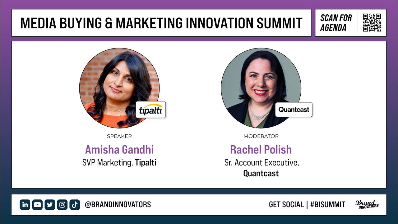 San Francisco Media Buying & Marketing Innovation Summit Day 1: Tipalti & Quantcast Fireside Chat