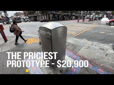 San Francisco Trash Cans Prototypes Worth $20,000