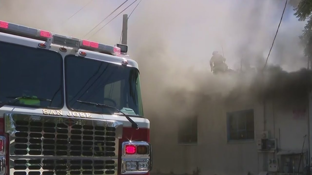 San Jose Crews Contain Fire At Commercial Building