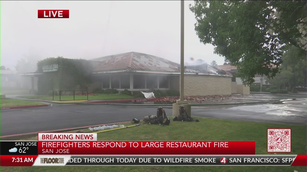 San Jose Restaurant Catches Fire In Early Morning