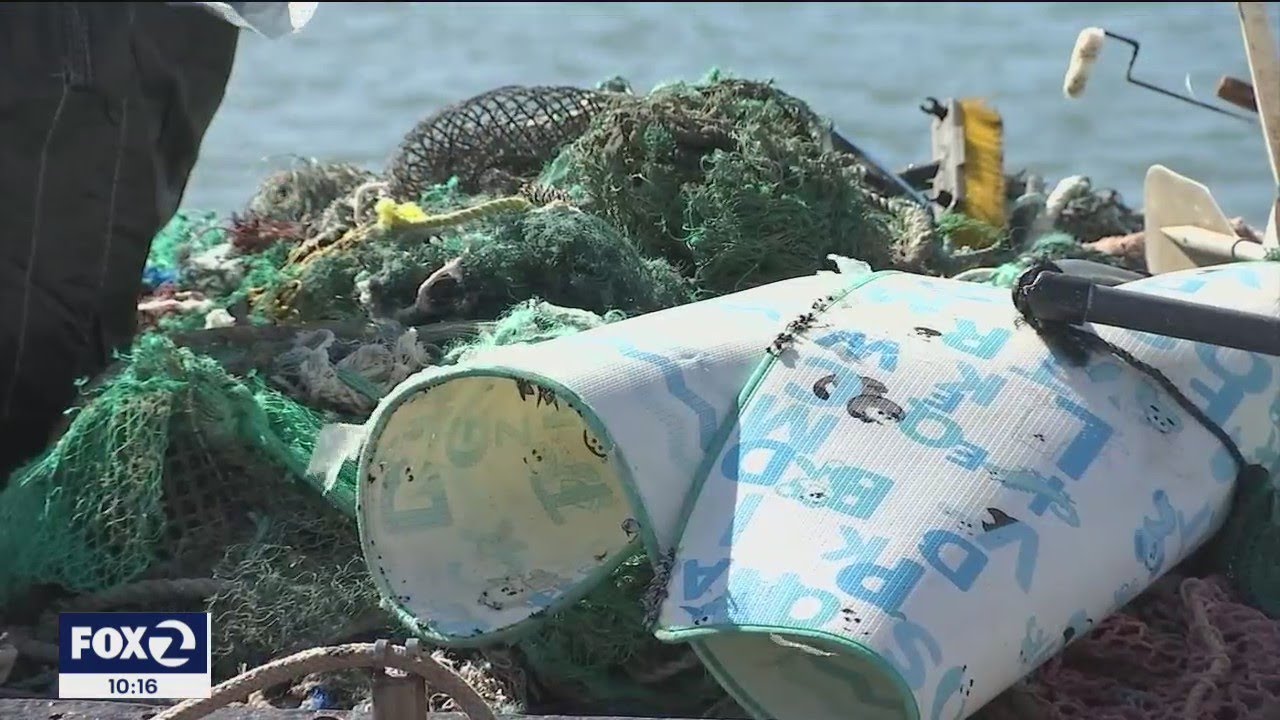 Ship Returns To Bay Area After Sea Voyage To Collect Plastic Waste