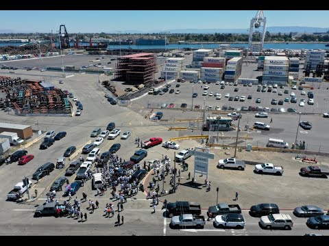 Truckers Defy Oakland Port Authority ‘free Speech Zones’ Continue