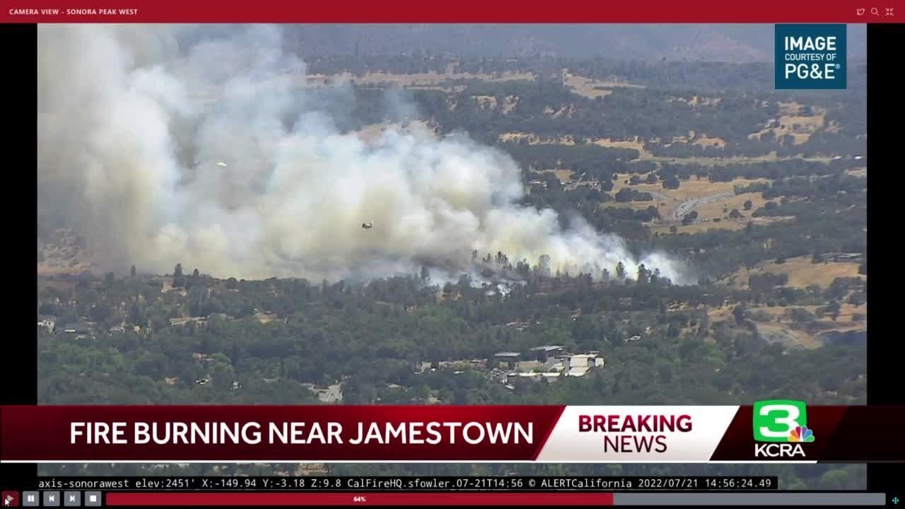 Tuolumne County Fire Prompts Evacuation Advisories, Officials Say