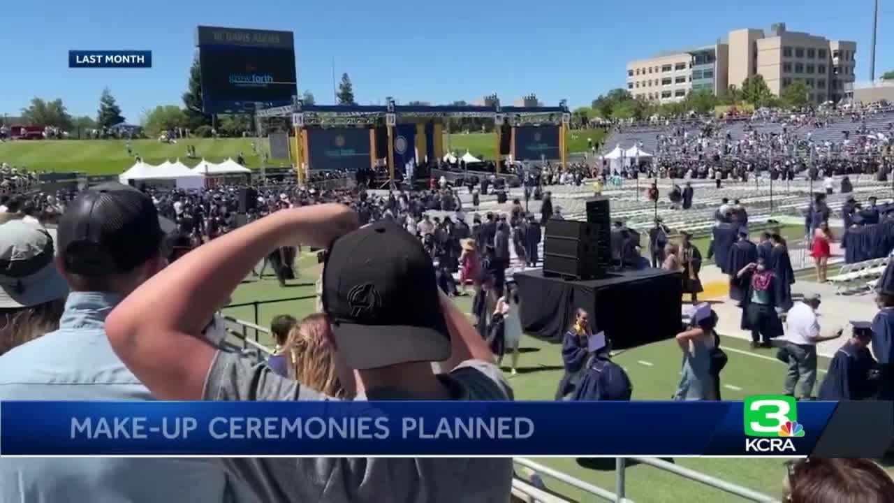 Uc Davis Graduates Whose Commencement Ceremony Was Impacted By Heat To Get Do Over