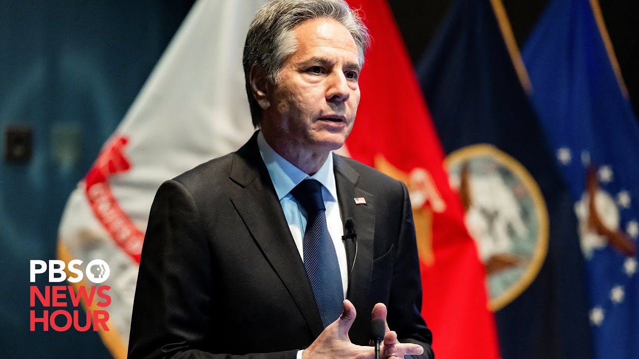 Watch Live: Secretary Of State Antony Blinken Delivers Remarks To The Press