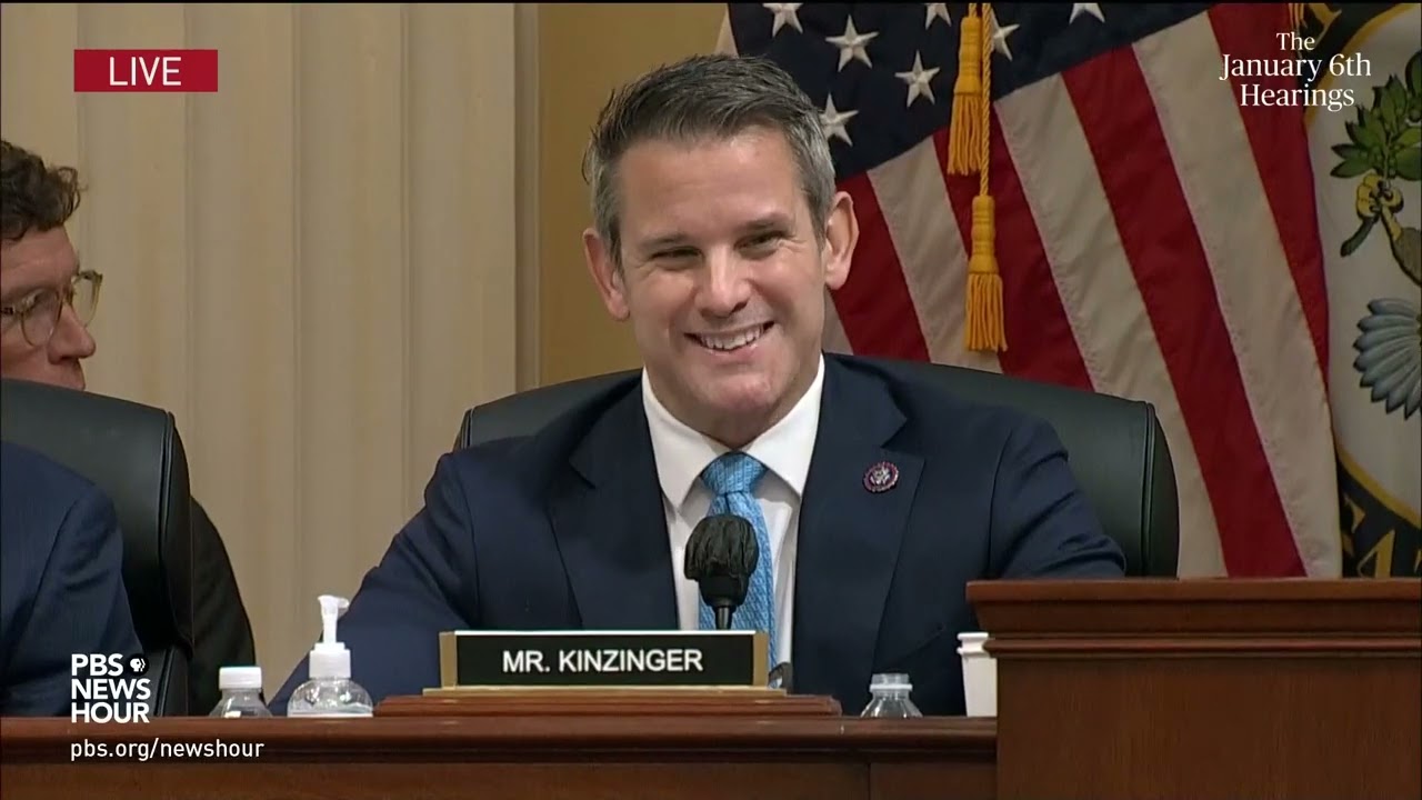 Watch: Rep. Kinzinger Says Trump ‘chose Not To Act’ During Insurrection | Jan. 6 Hearings