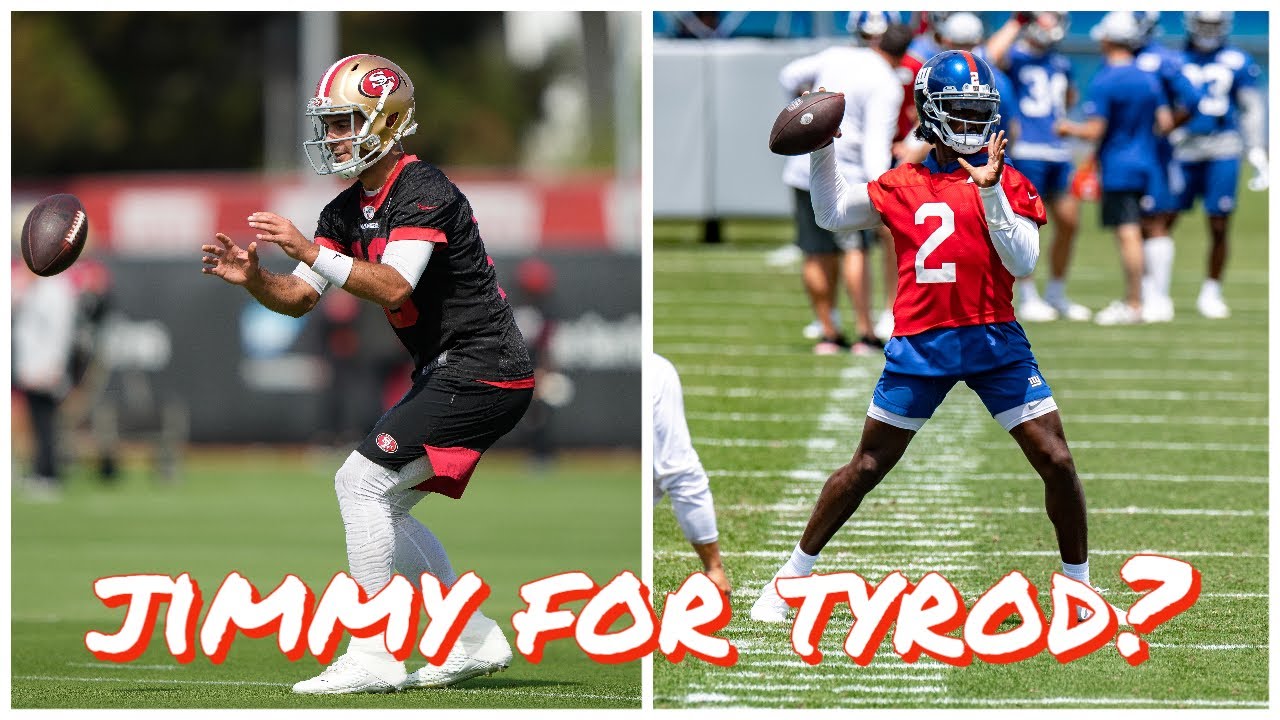 Why The 49ers Might Trade Jimmy Garoppolo To The New York Giants For Tyrod Taylor